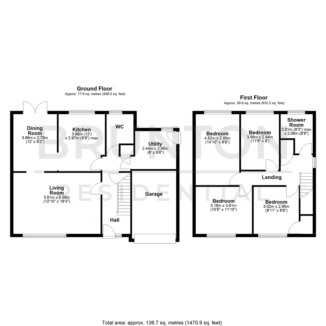The Pastures, Stocksfield, NE43 floorplan