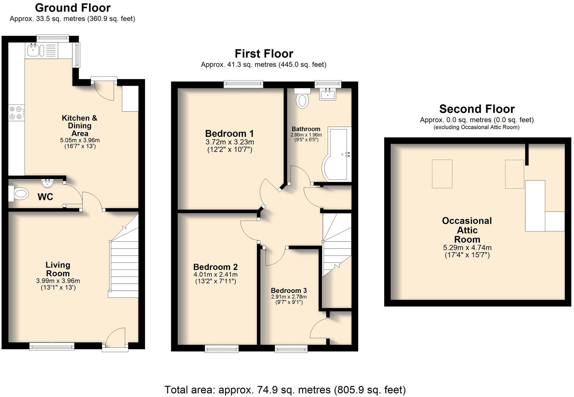 Market Street, Eckington, S21 floorplan