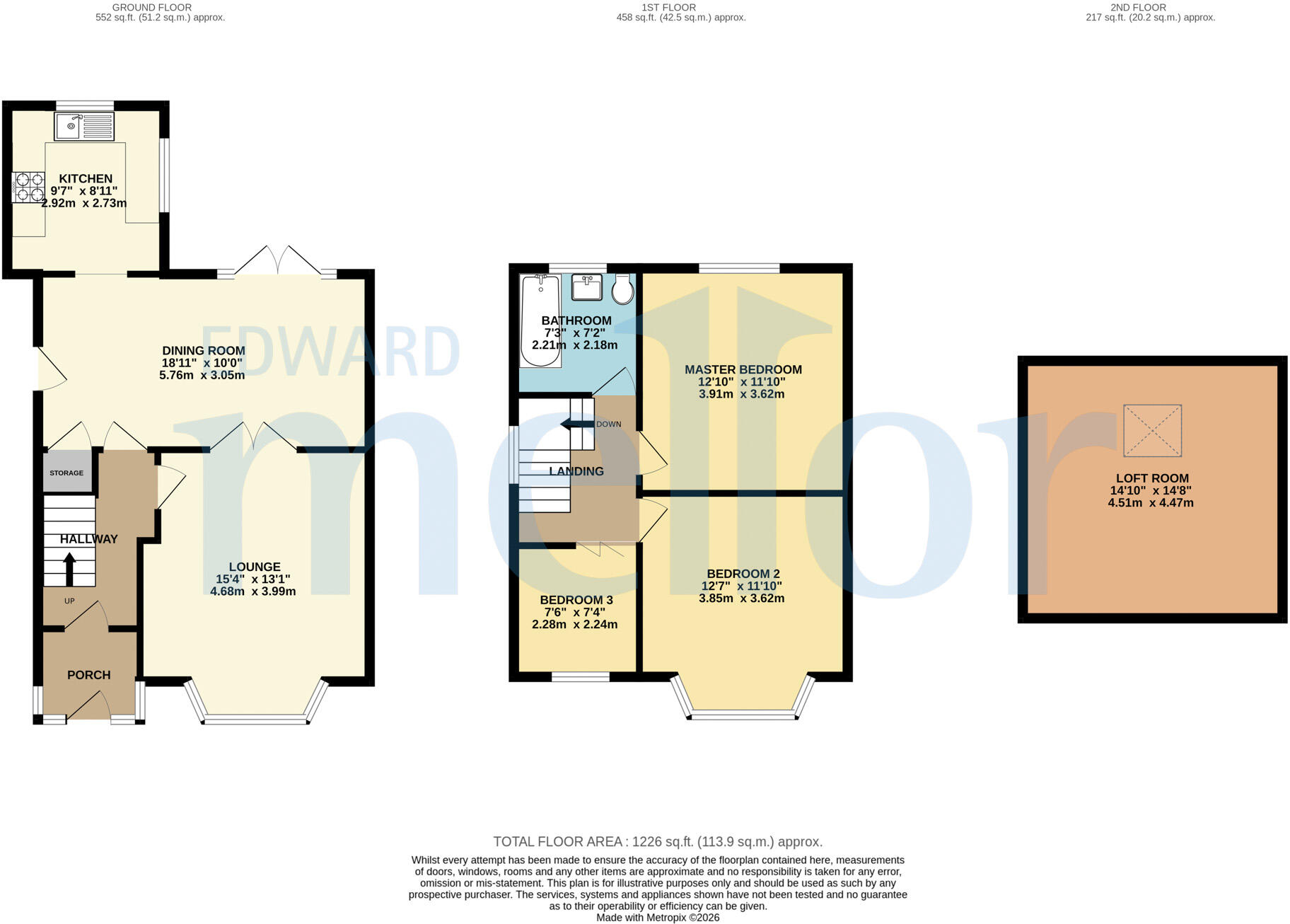 Sandringham Road, Bredbury floorplan