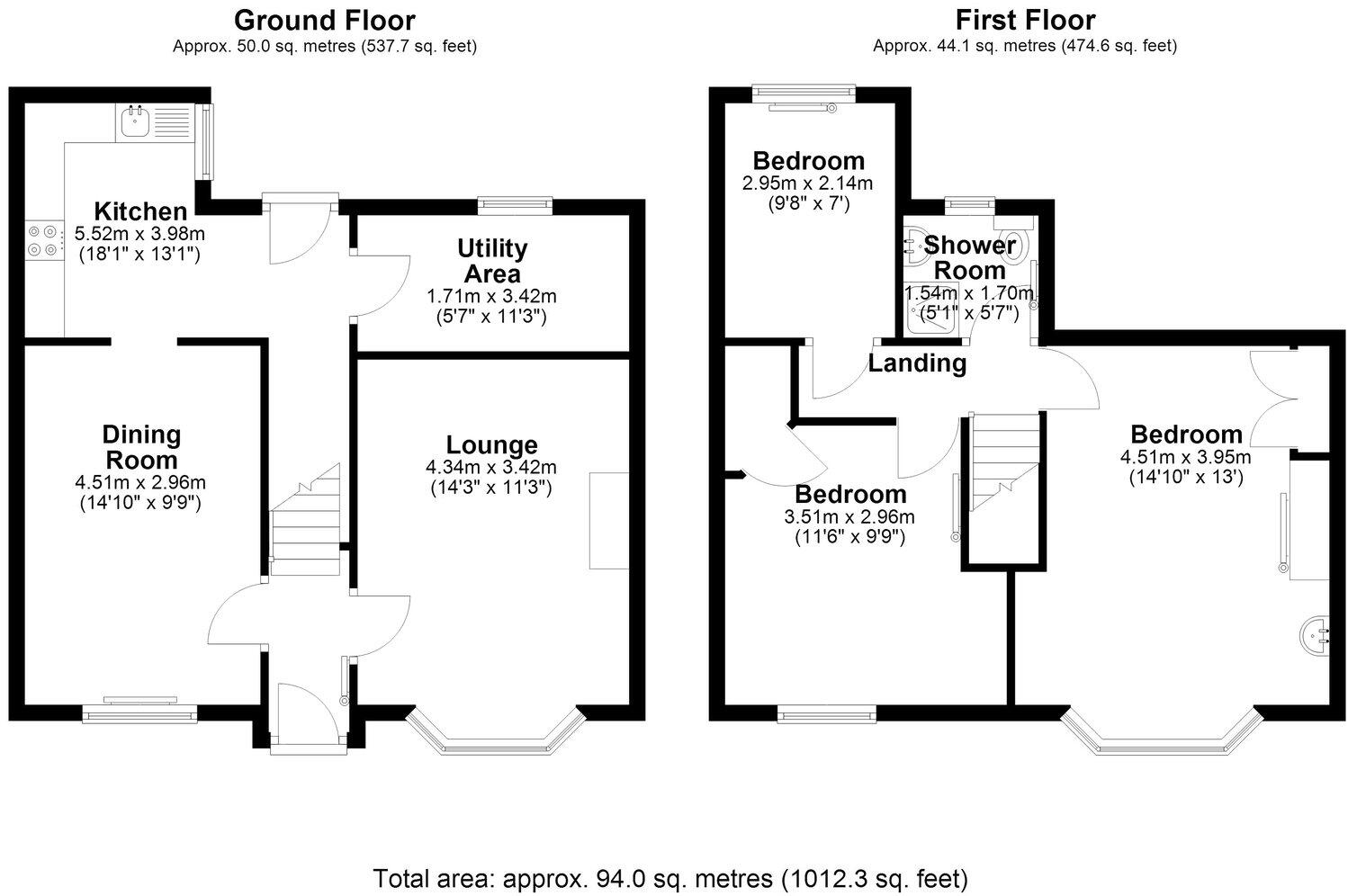 16, Lower Fairview Road, Dartmouth floorplan
