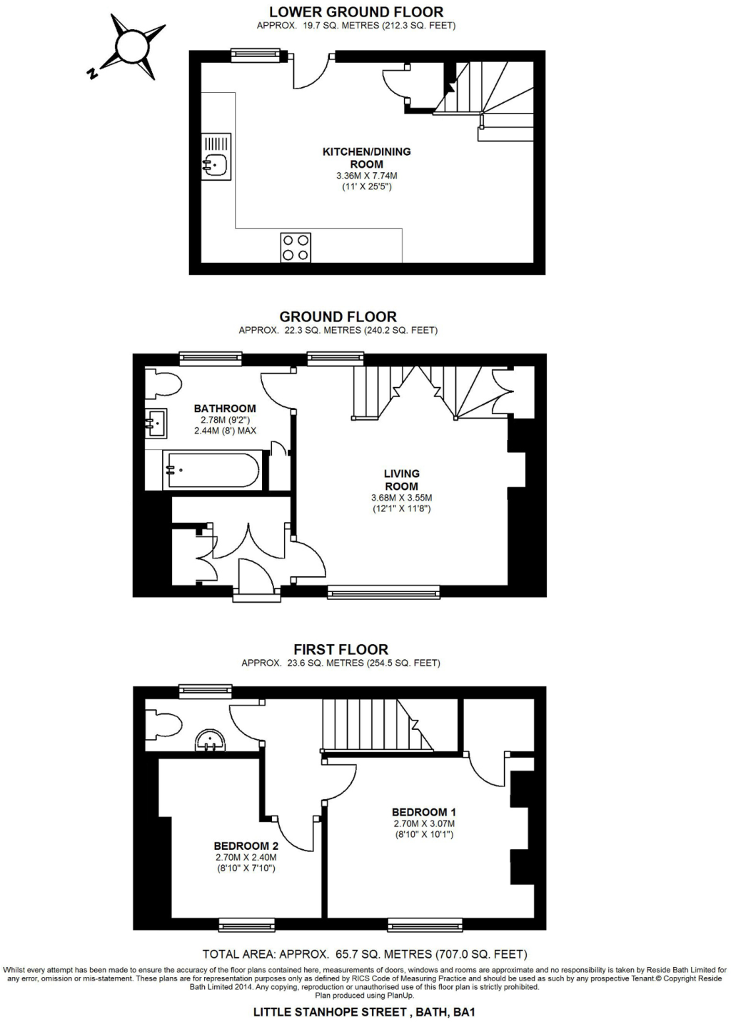 Little Stanhope Street floorplan
