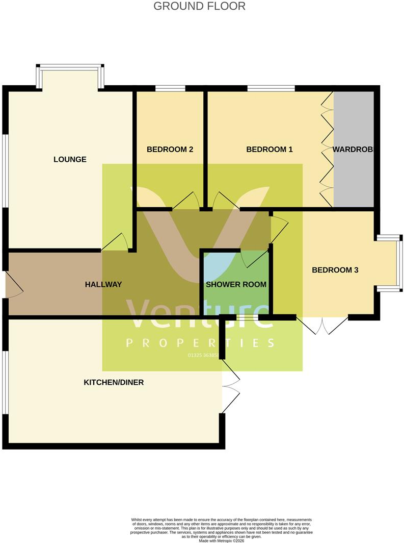 Teesdale Avenue, Darlington floorplan