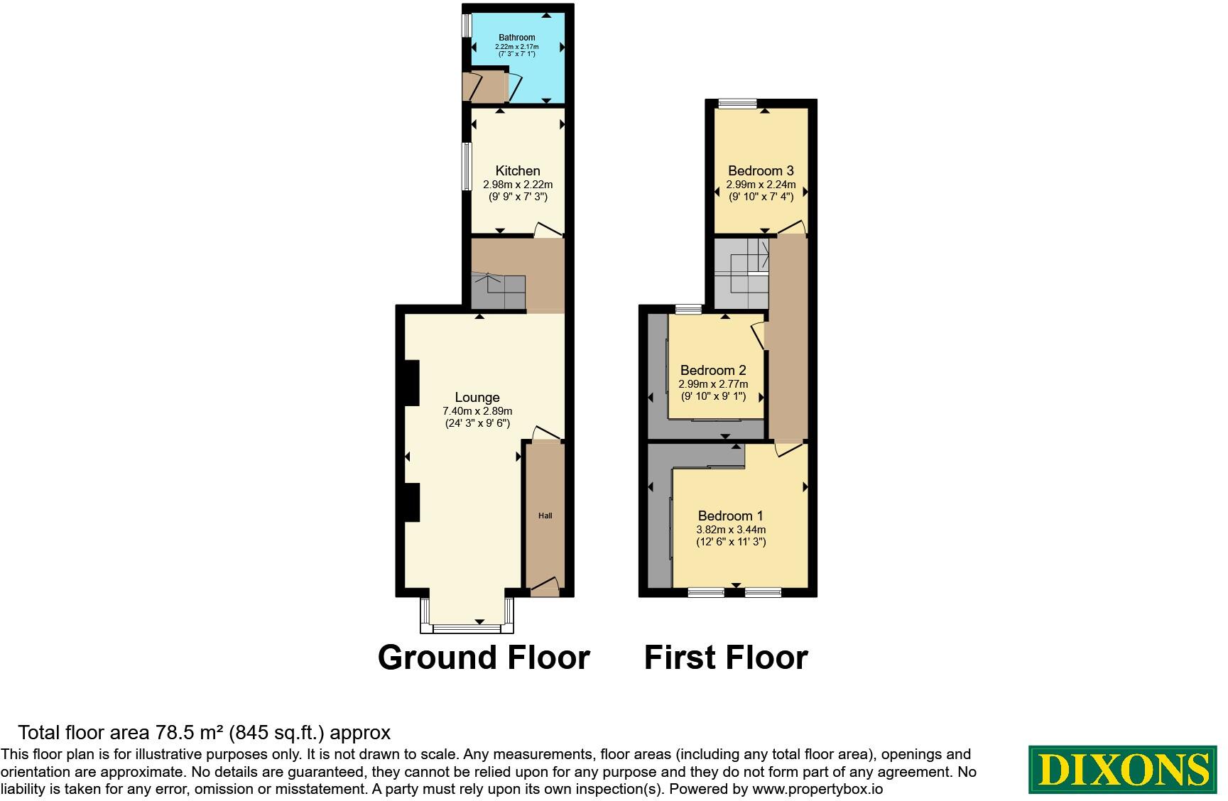 Gladstone Road, Yardley, Birmingham, West Midlands, B26 floorplan