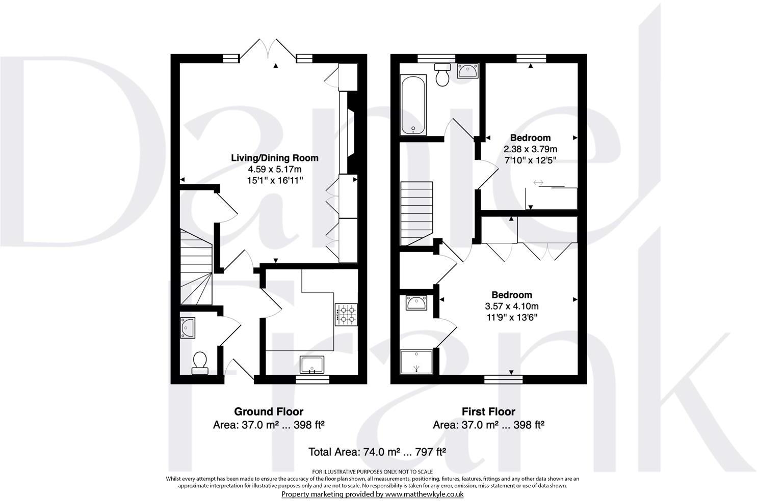 Smarts Lane, Loughton floorplan