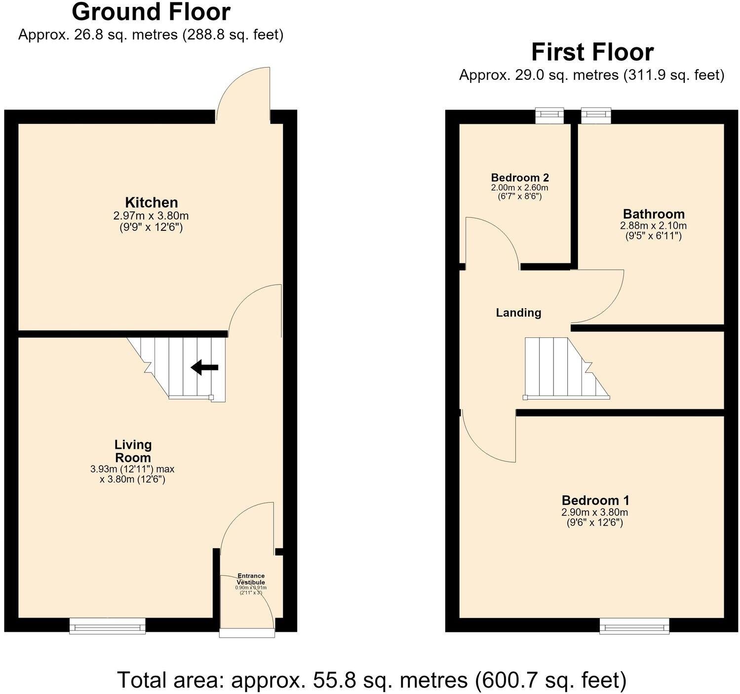Brush Street, Burnley, BB11 floorplan