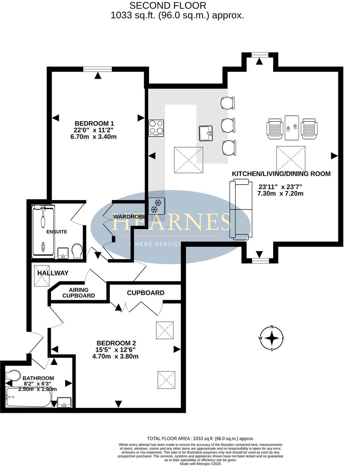 Beaufoys Avenue, Ferndown, BH22 floorplan