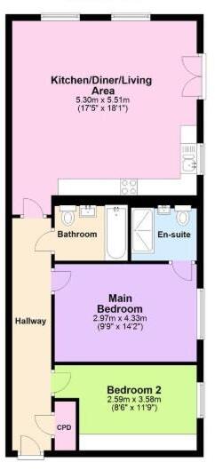 Shepherds Place, Shefford floorplan