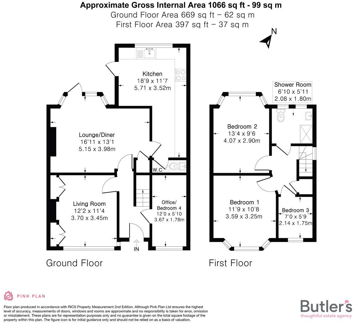 Henley Avenue, Cheam, Sutton floorplan
