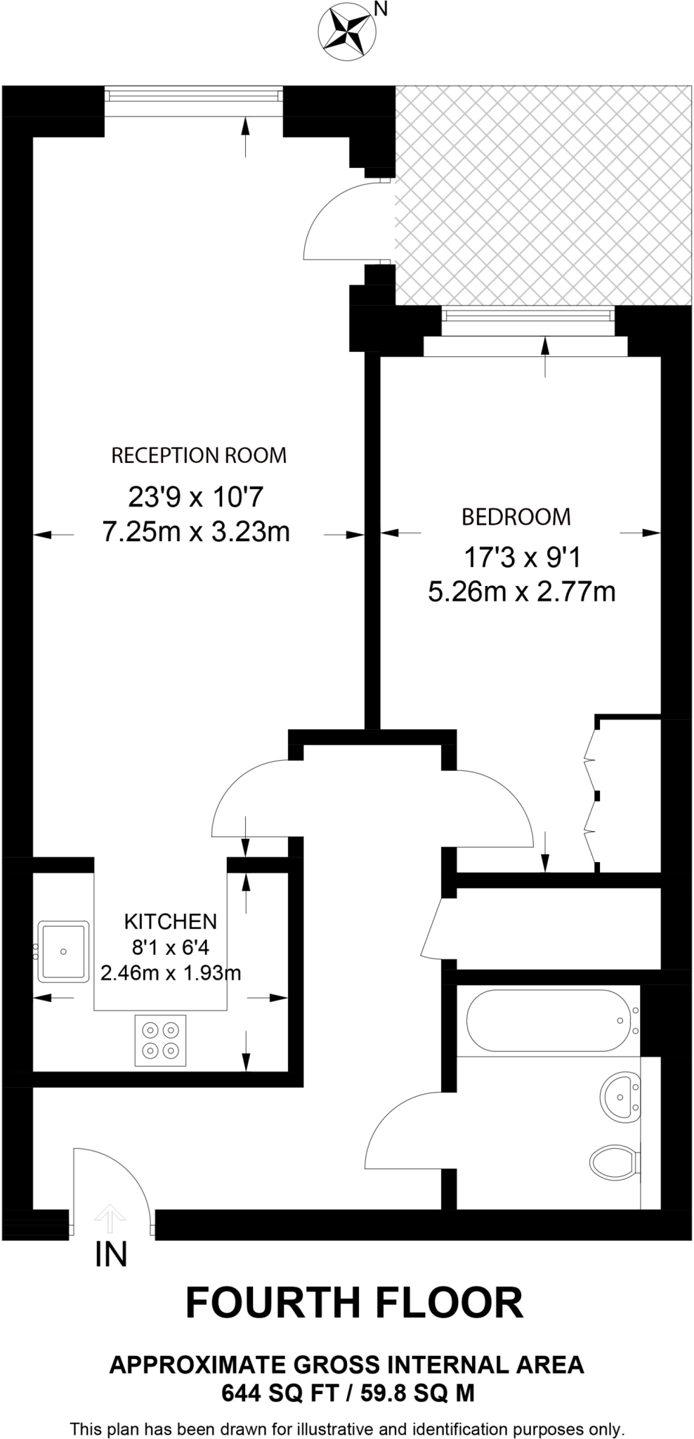 Bacon Street, London, E1, Shoreditch, London, E1 floorplan