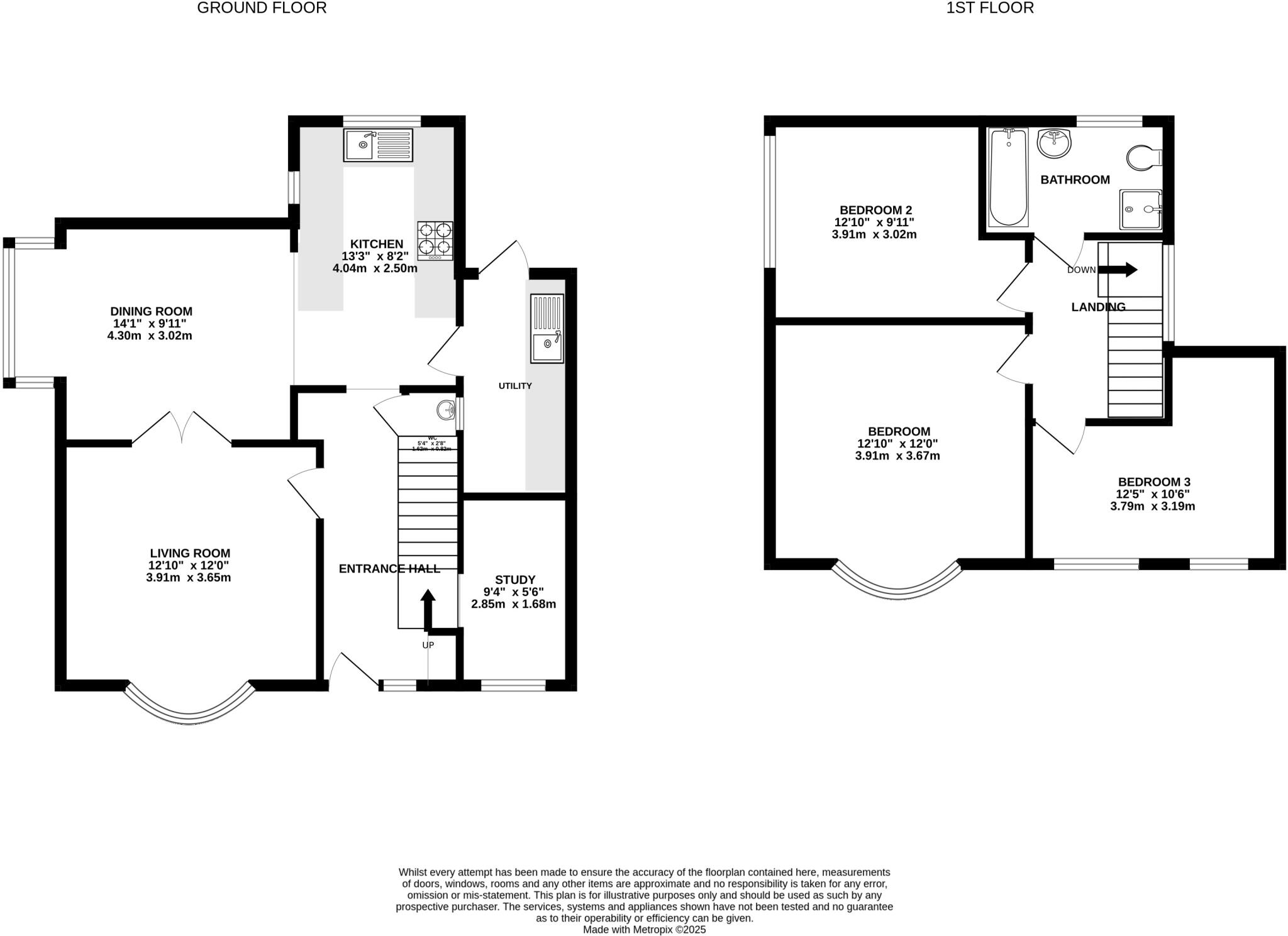 Chingford Avenue, Farnborough, Hampshire floorplan