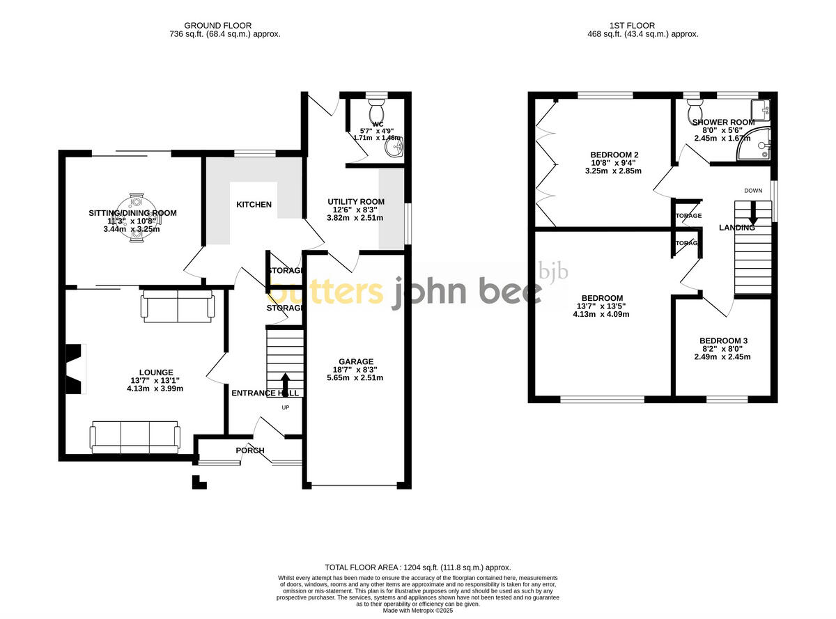 Heathend Road, Alsager floorplan