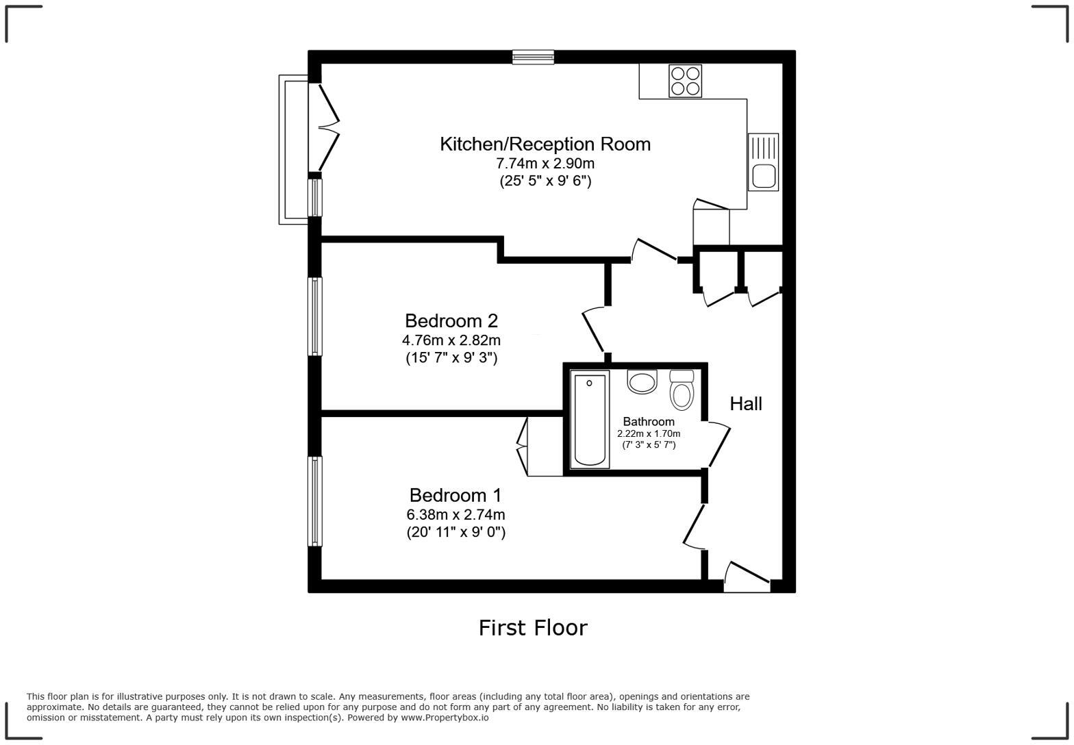 Lime Tree House, Carter Court, Hook floorplan