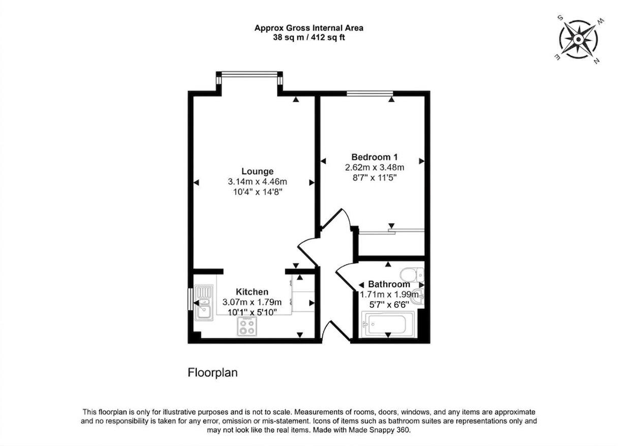 Cunningham Close, Chadwell Heath, London, RM6 floorplan