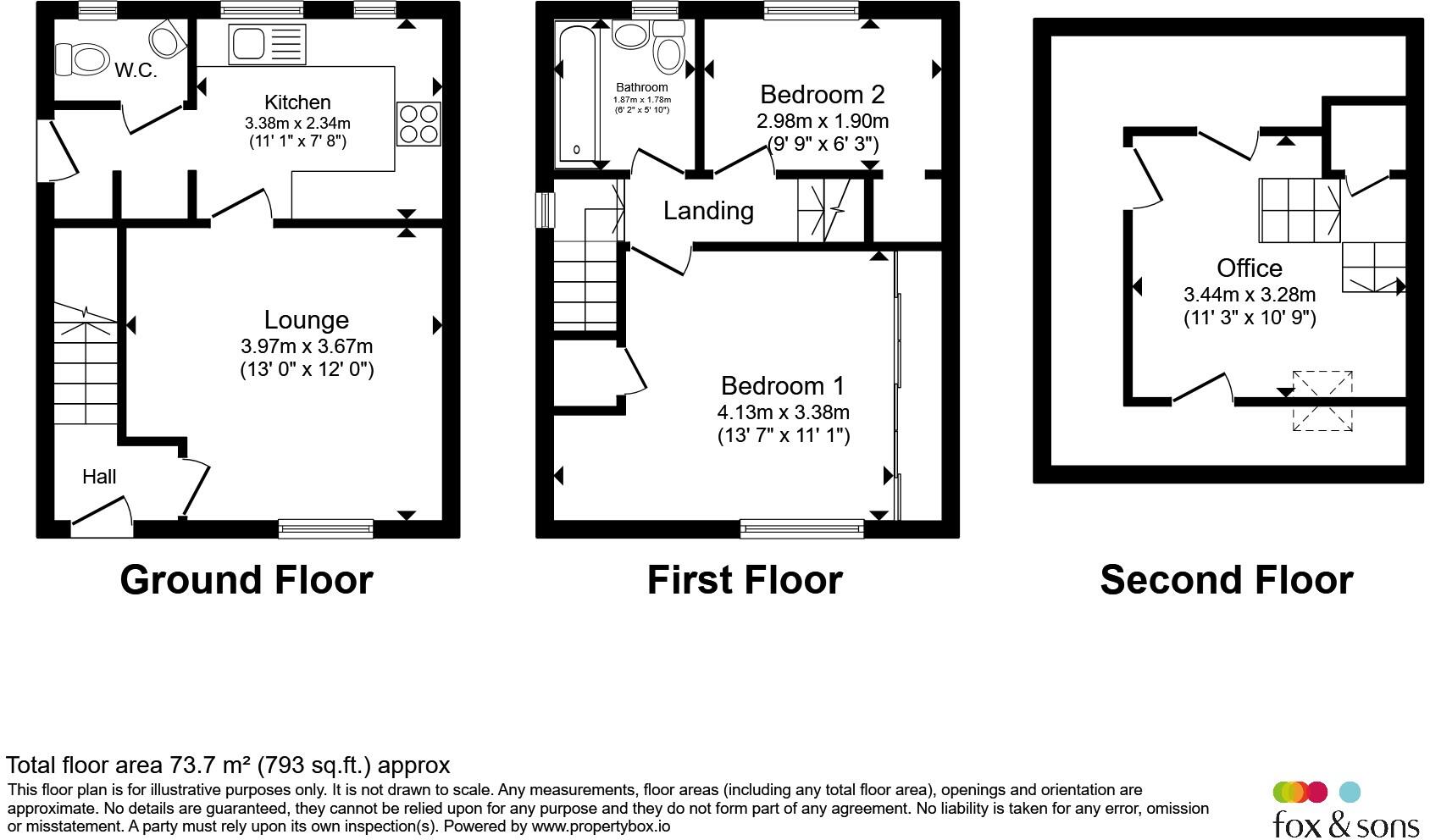 Maresfield Road, Brighton floorplan
