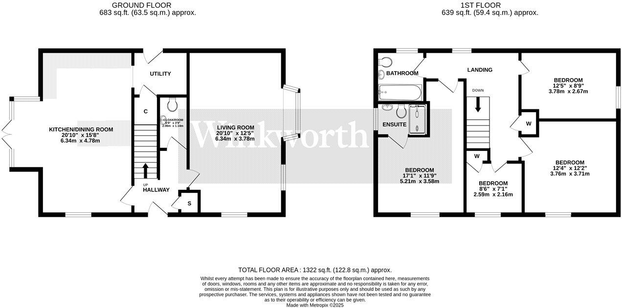 Briggs Drive, Poringland, Norwich, Norfolk, NR14 floorplan