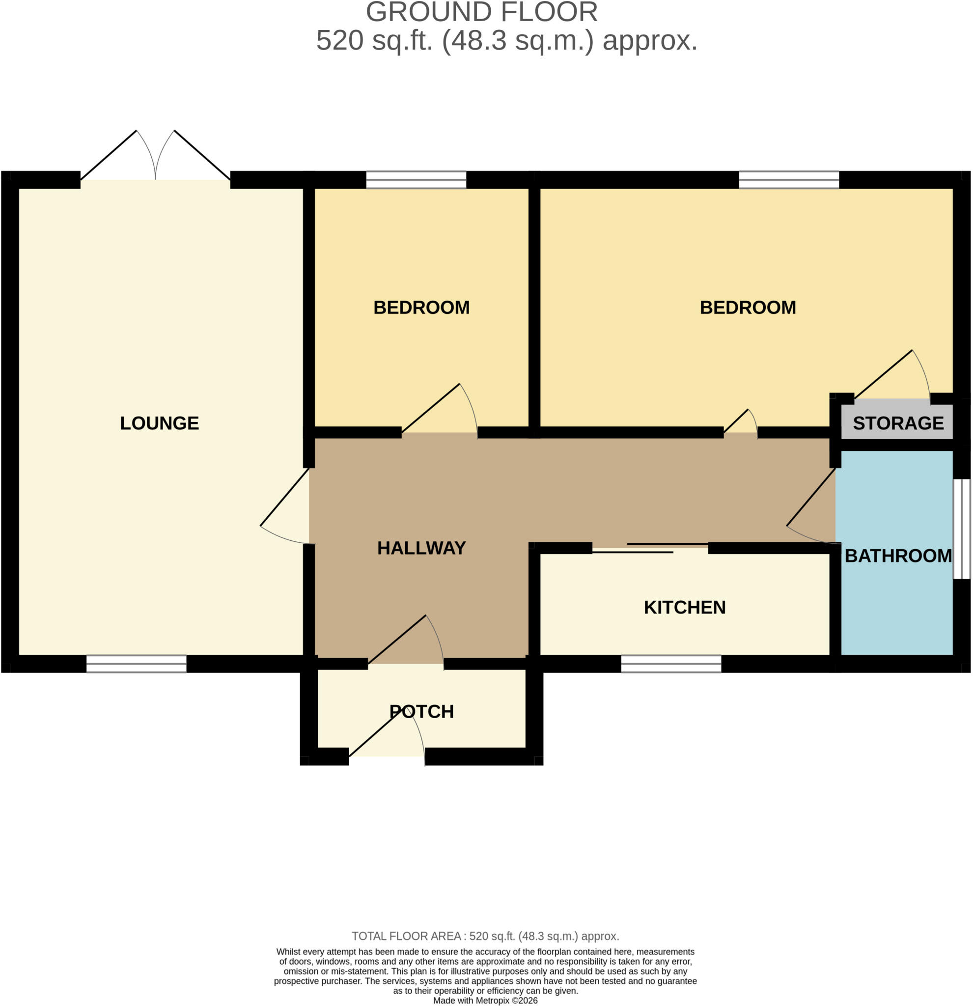 Sandsend Close, Manchester, M8 floorplan