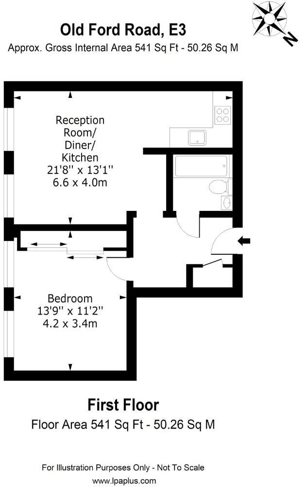 Old Ford Road, London floorplan