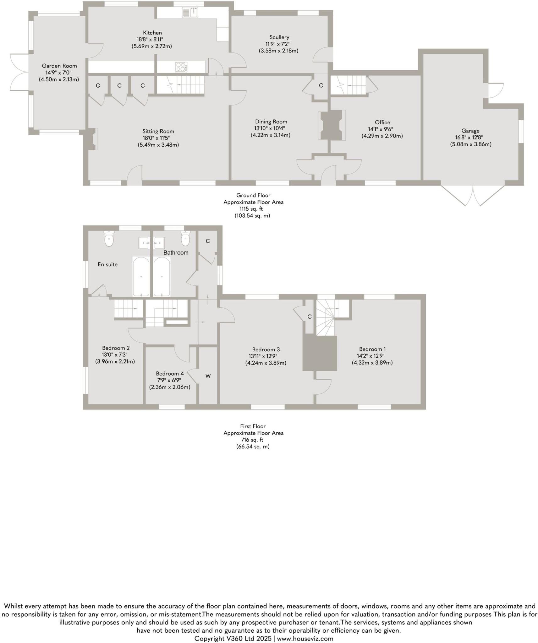 Delightful Character Home in Shotesham All Saints floorplan