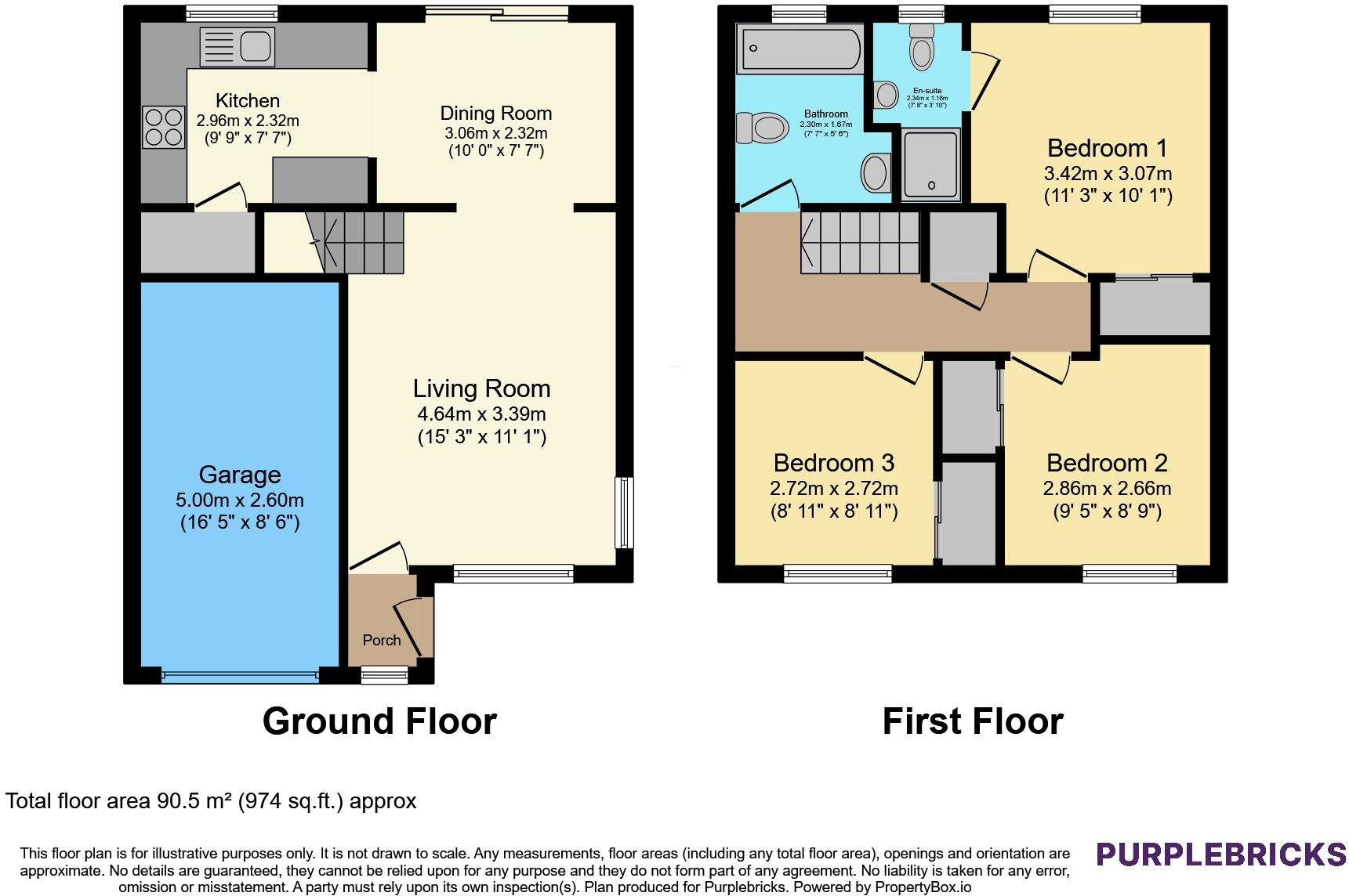 Neistpoint Drive, Glasgow, G33 floorplan