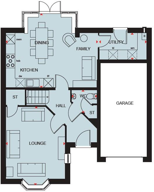 Llantrisant Road, 
Cardiff, 
CF5 6FP floorplan