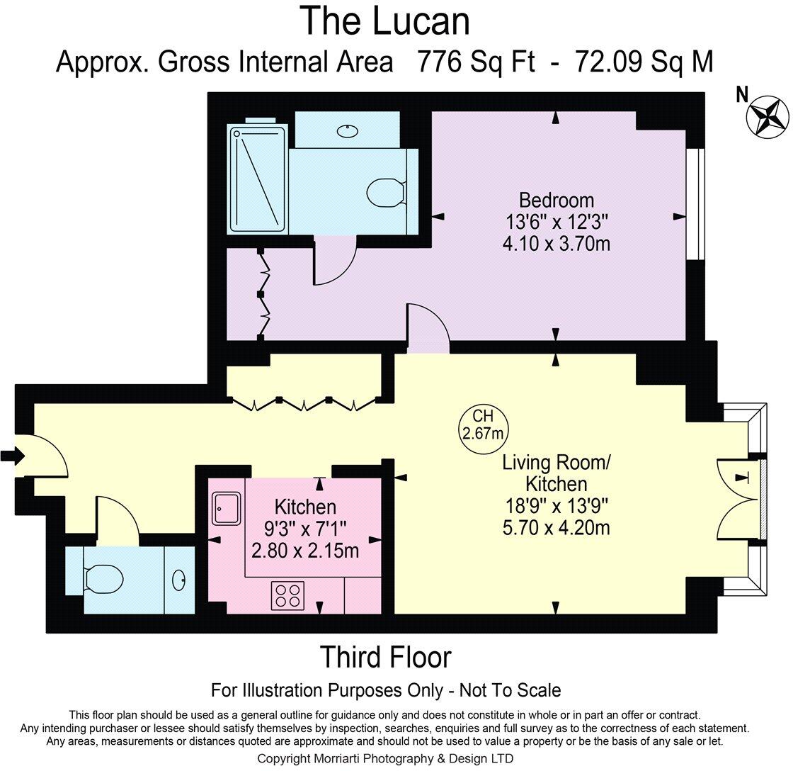 Lucan Place, Chelsea, London, SW3 floorplan