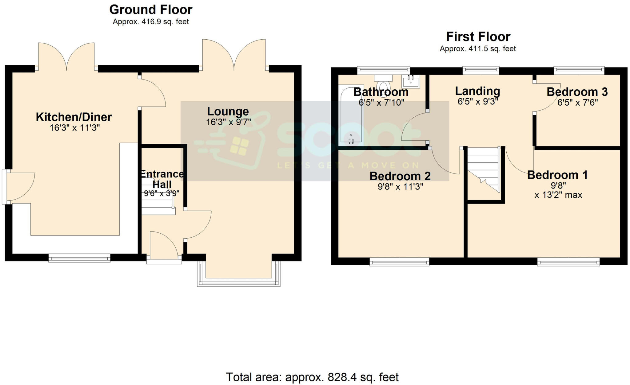 Kellington Court, Eggborough, DN14 0 floorplan