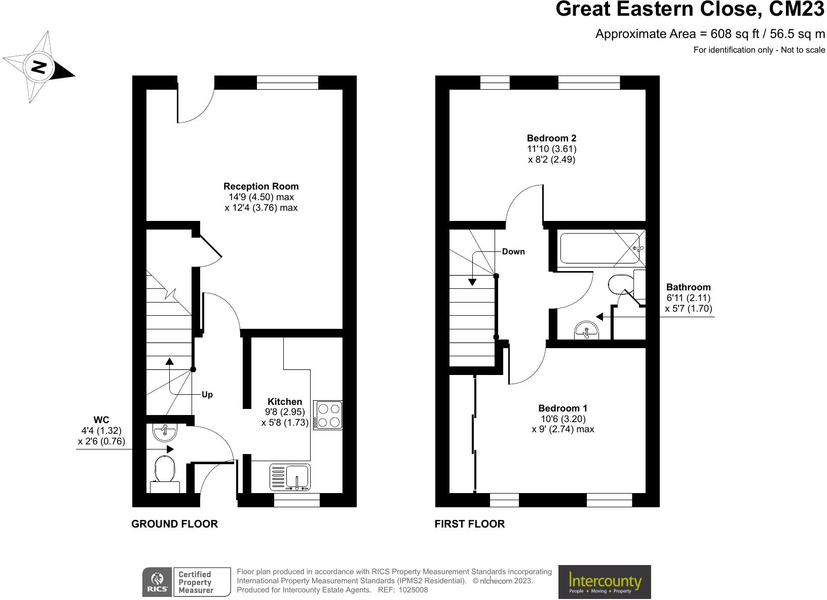 Great Eastern Close, Bishop's Stortford, Hertfordshire, CM23 floorplan
