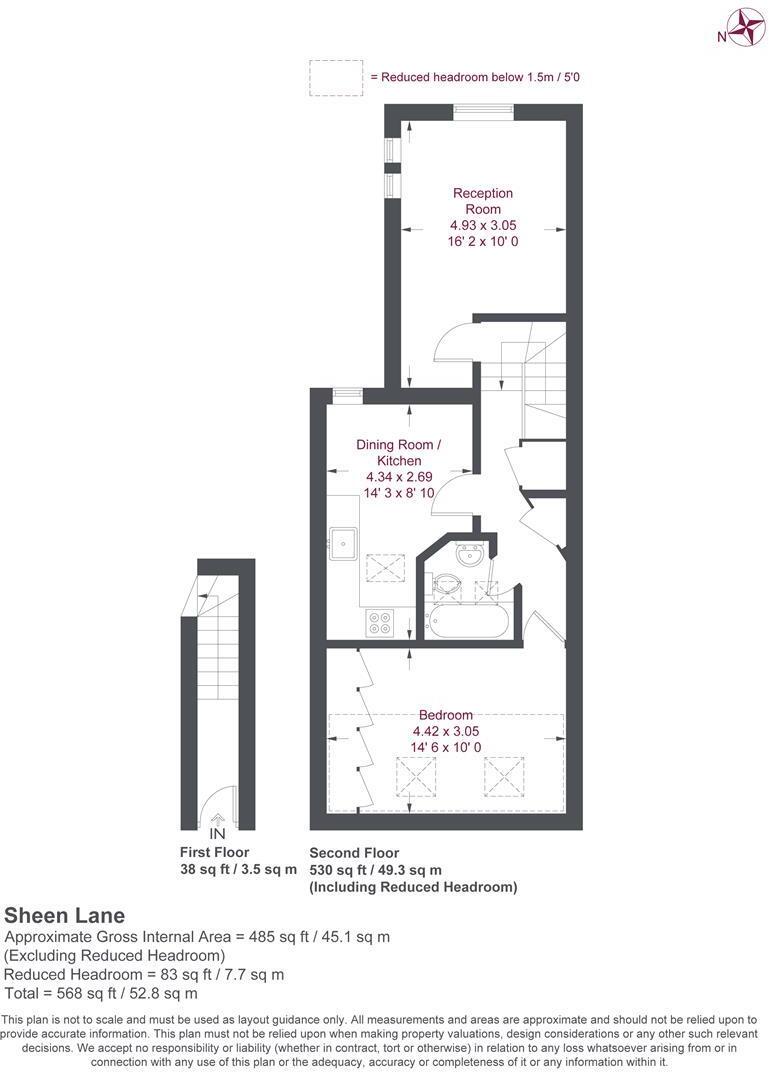 Sheen Lane, East Sheen, SW14 floorplan