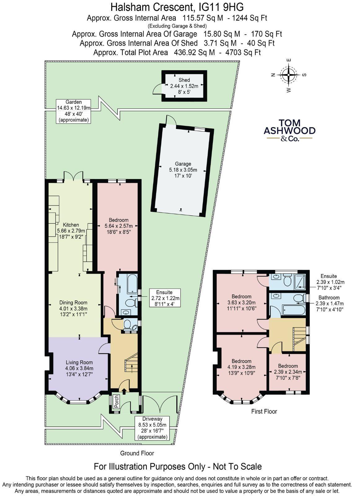 Halsham Crescent, Barking, Essex, IG11 floorplan