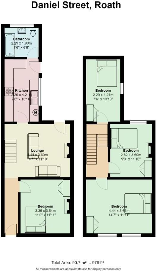 Daniel Street, Cathays floorplan