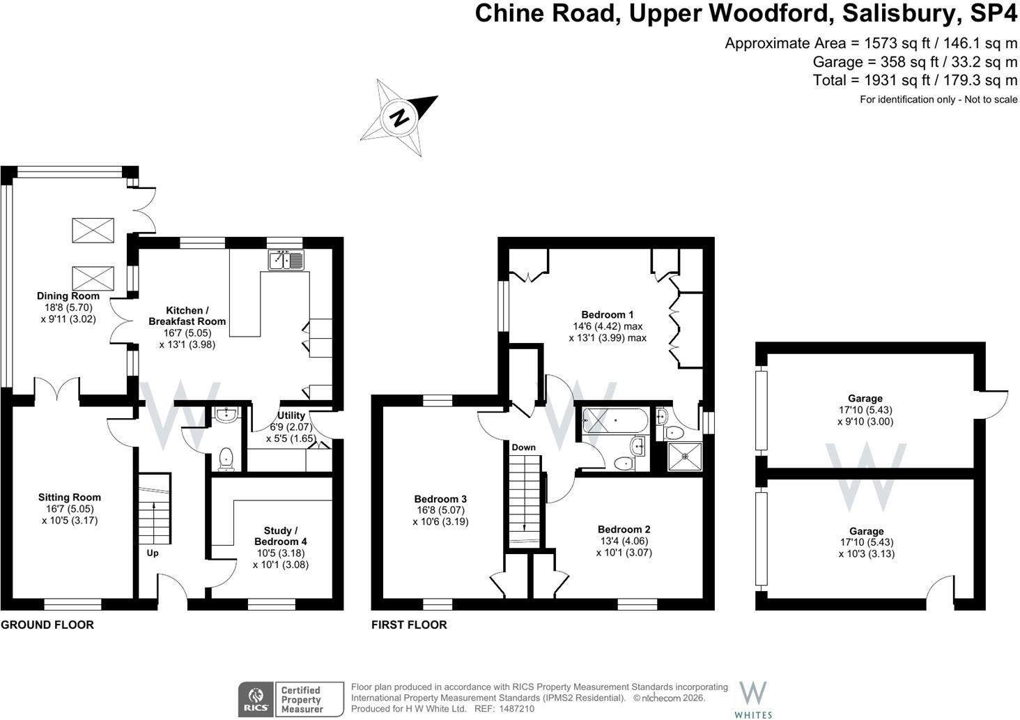 Chine Road, Upper Woodford, Salisbury floorplan