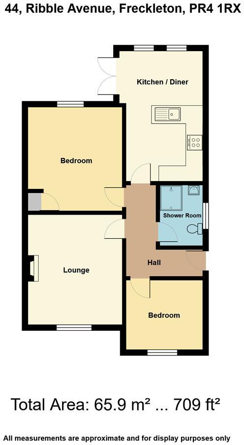 Ribble Avenue, Freckleton floorplan