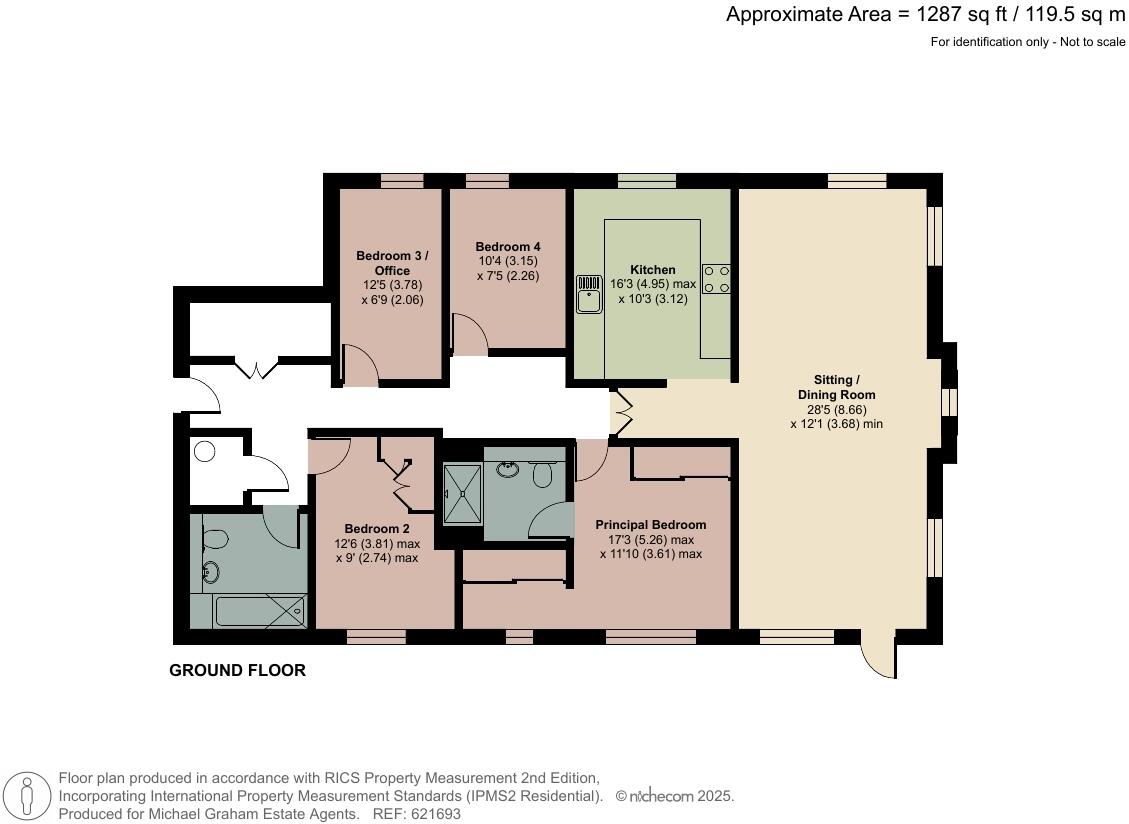 Woodward Place, Loughton Lodge, Milton Keynes, Buckinghamshire, MK8 floorplan
