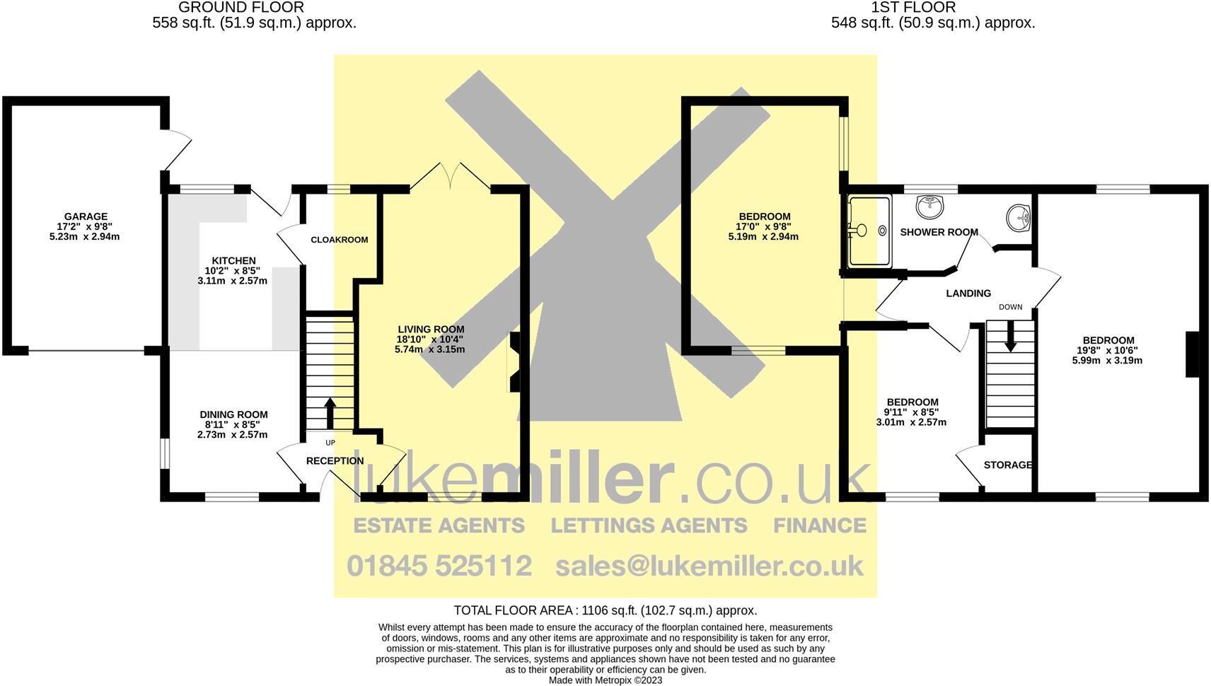 Castle Yard Stables, Thirsk floorplan