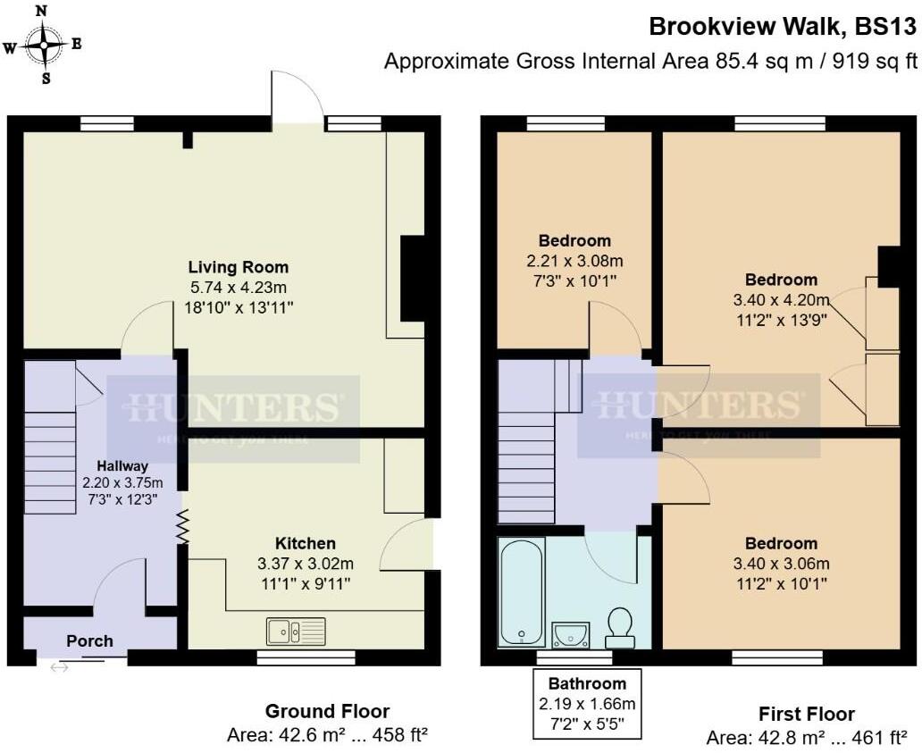Brookview Walk, Bristol floorplan