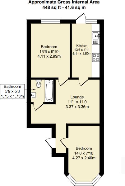 Kensington Gardens - Ilford - London - IG1 floorplan