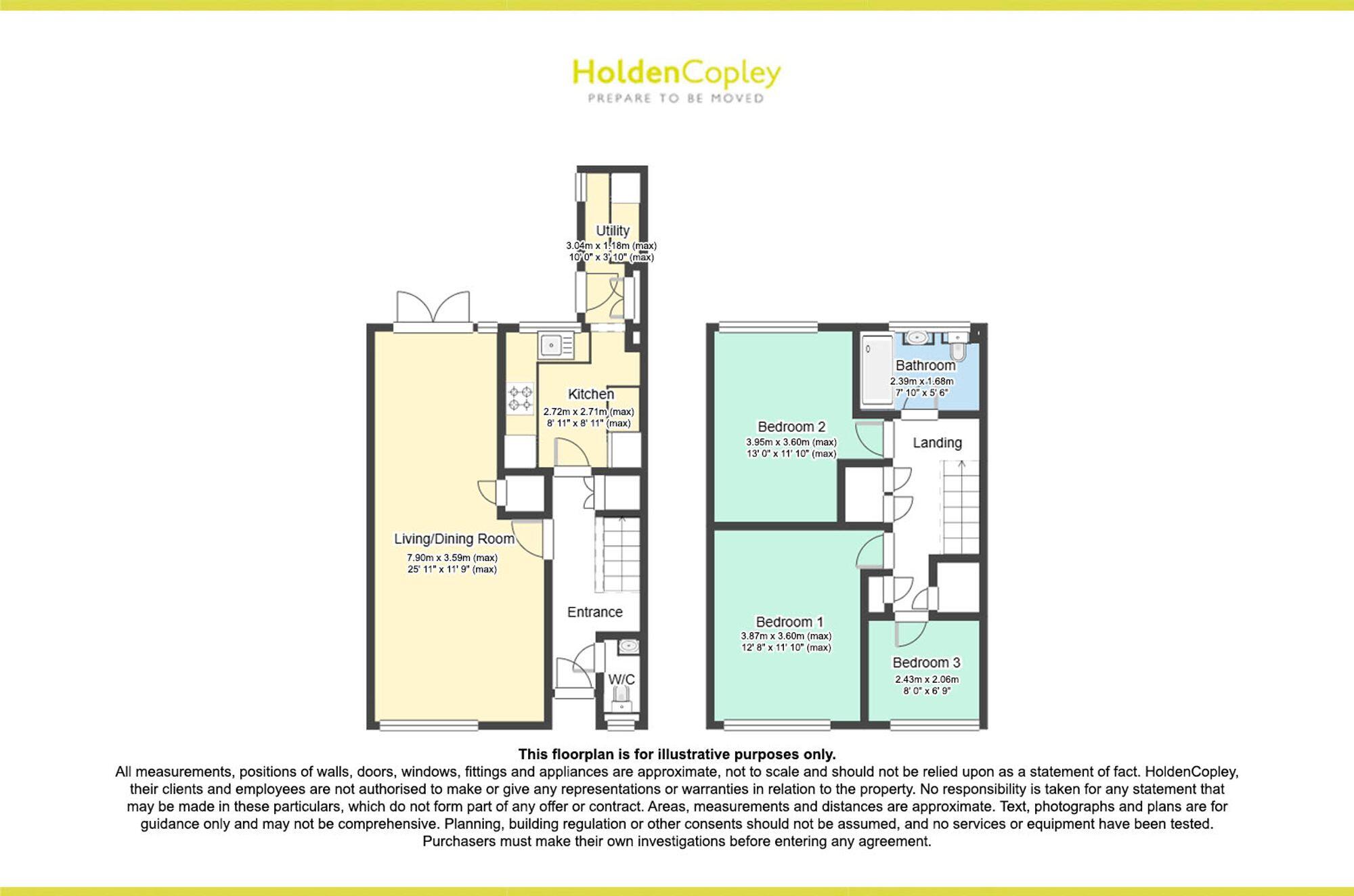 Caporn Close, Nottingham, NG6 floorplan