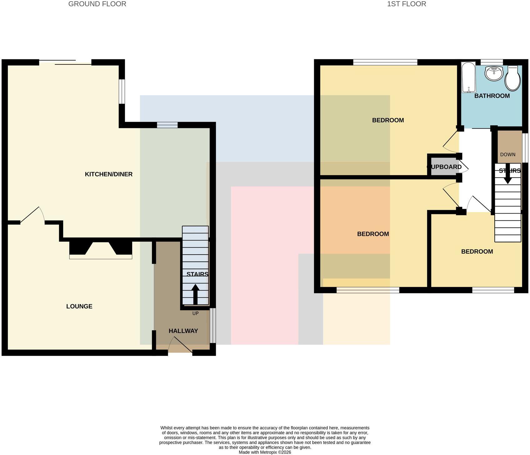 Heol Gwent, Cardiff, CF14 floorplan