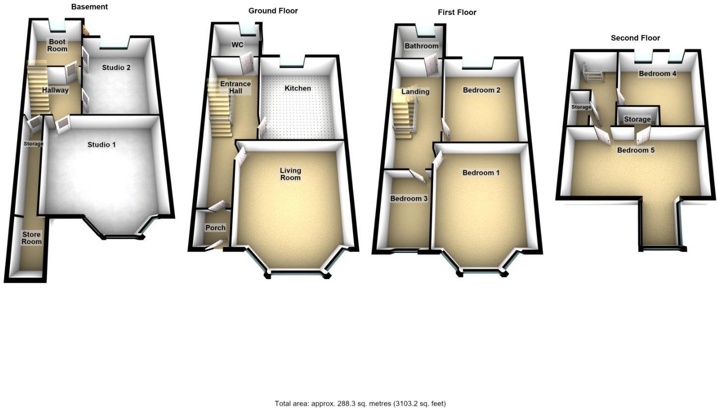Northumberland Terrace, North Shields floorplan