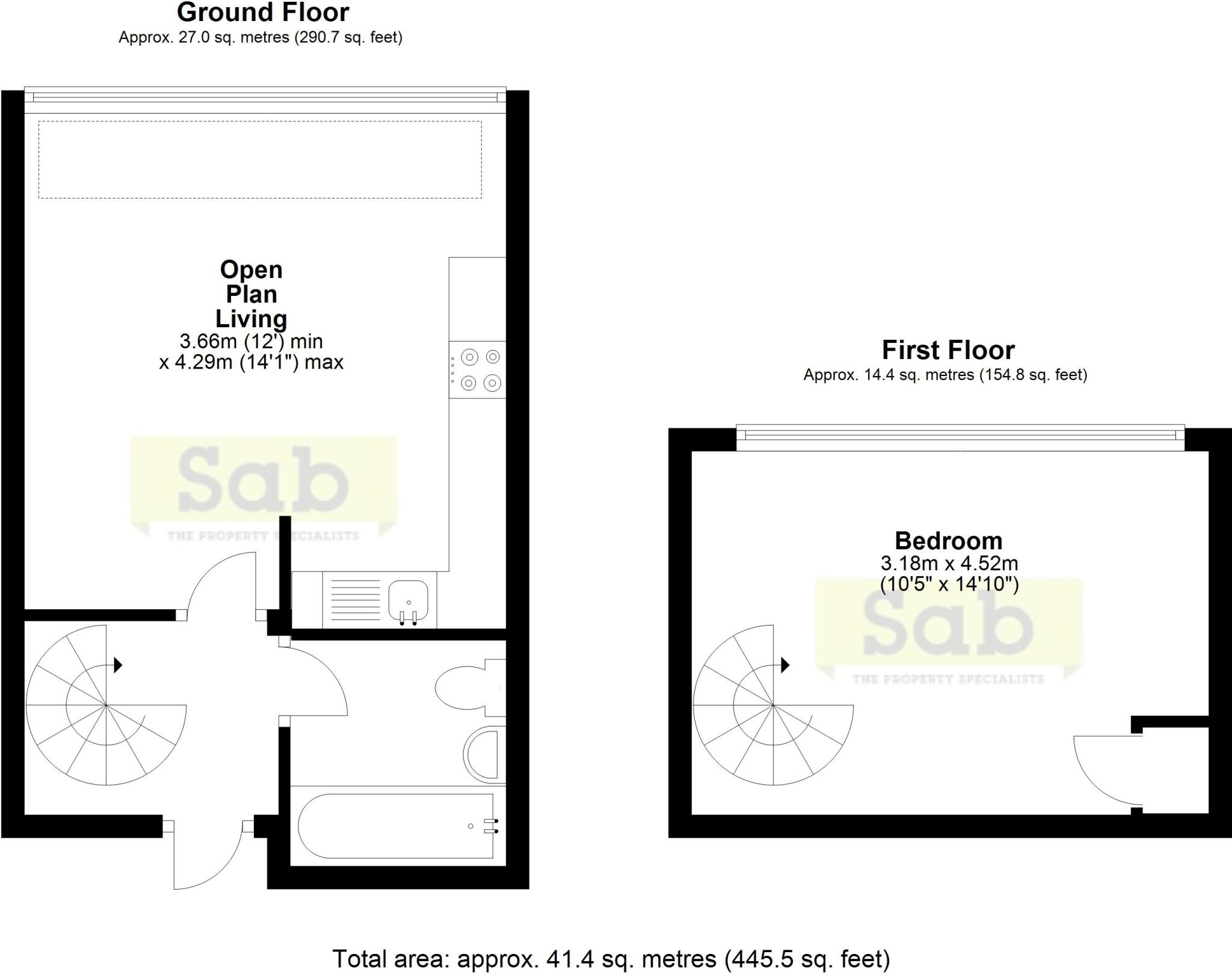 Regent Terrace, Cambridge floorplan