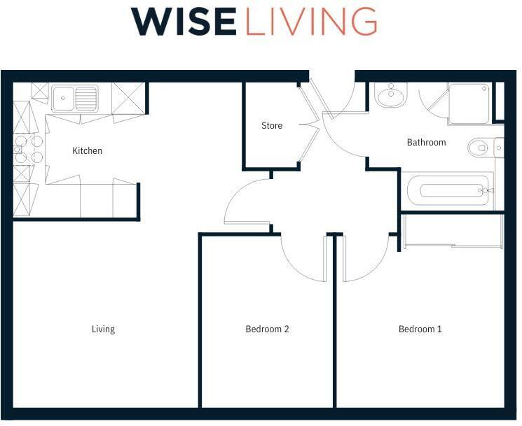 Edwin Court, Eccles, Salford floorplan