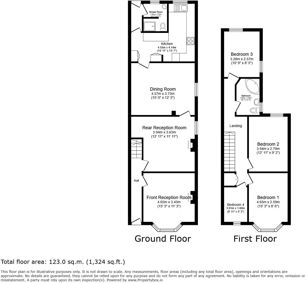 St Stephens Road, Hounslow, TW3 floorplan