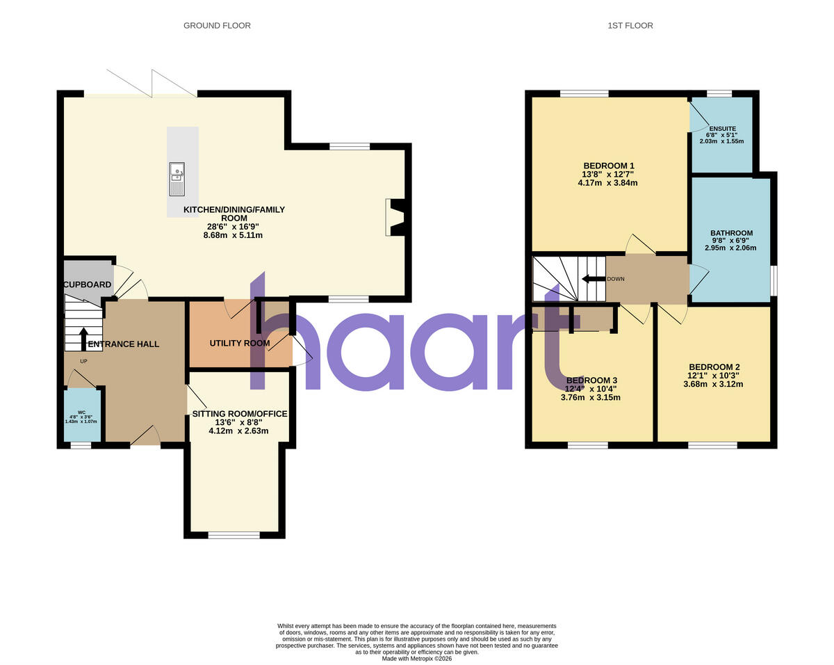 Green End Road, Sawtry floorplan