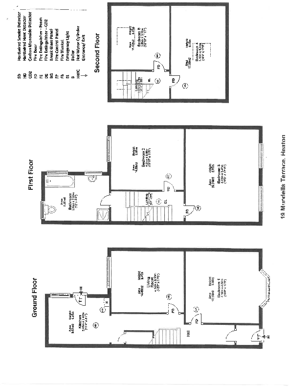 (£110pppw) Mundella Terrace, Heaton, Newcastle Upon Tyne,NE6 floorplan