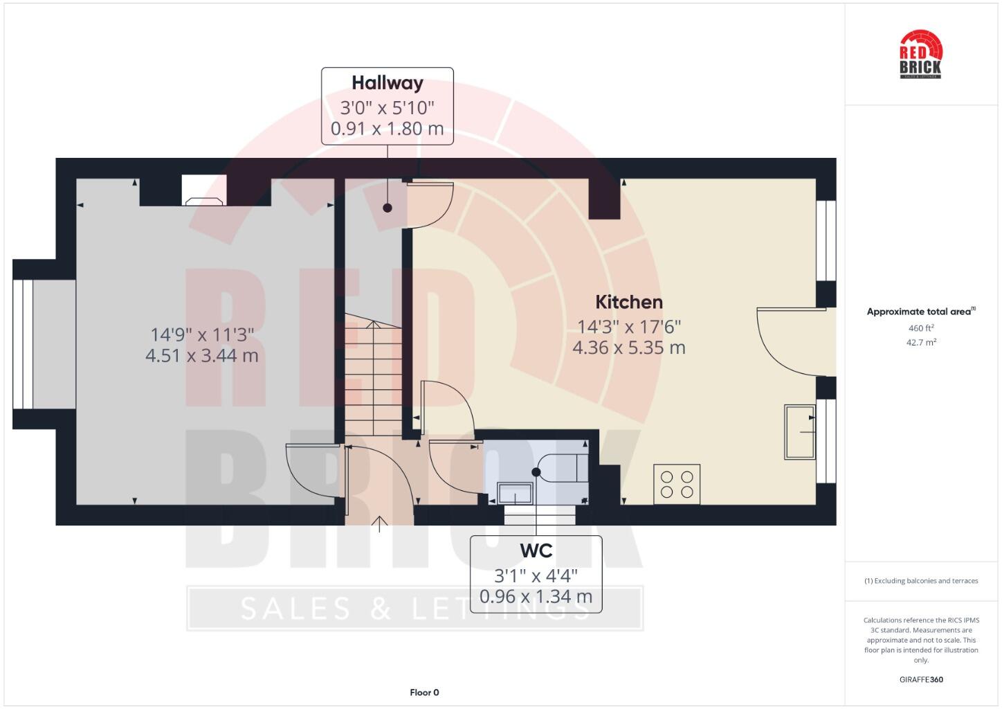 Tower Road, Rugby, CV22 floorplan