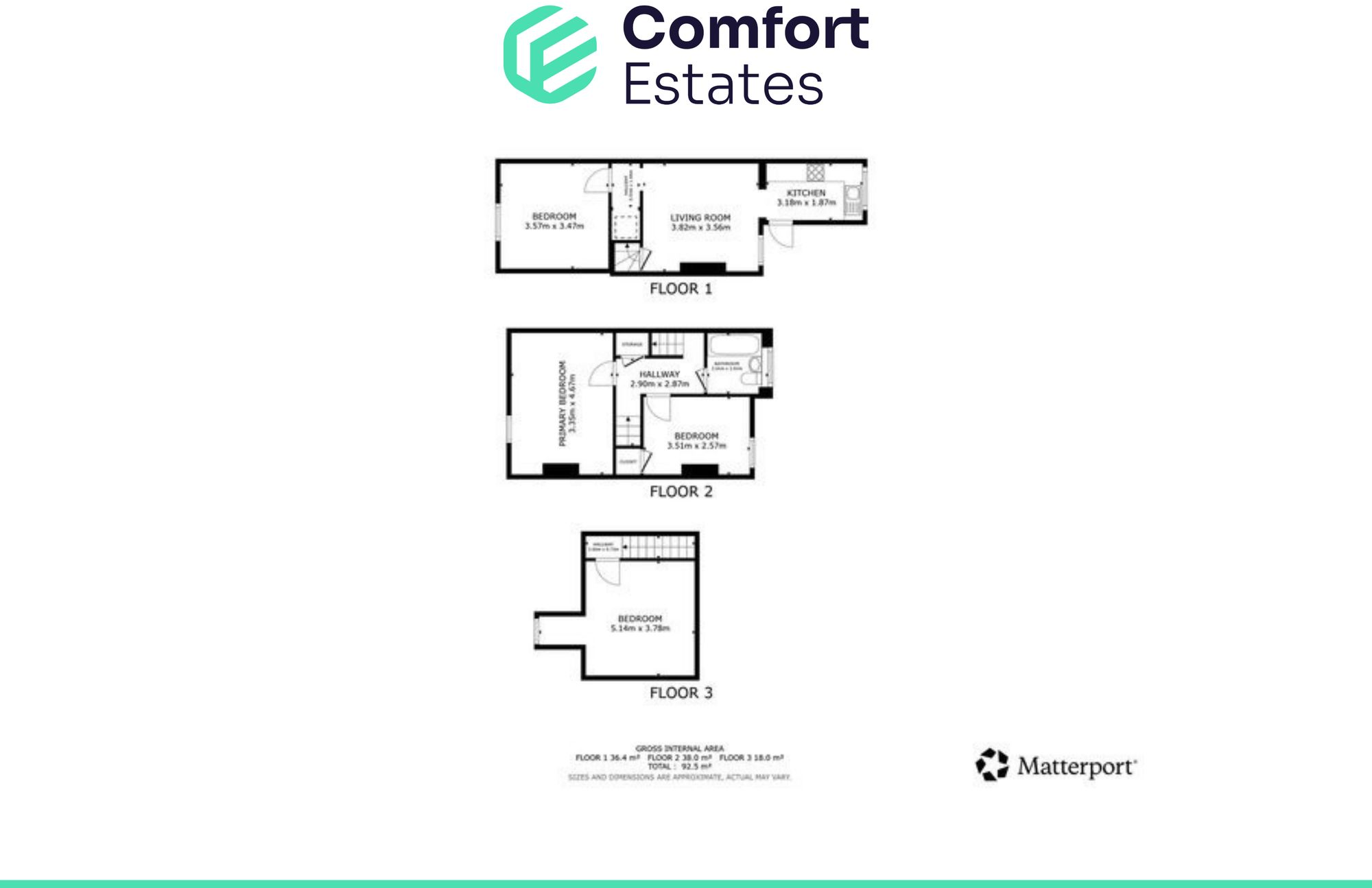 Lamcote Grove, Nottingham, NG2 floorplan