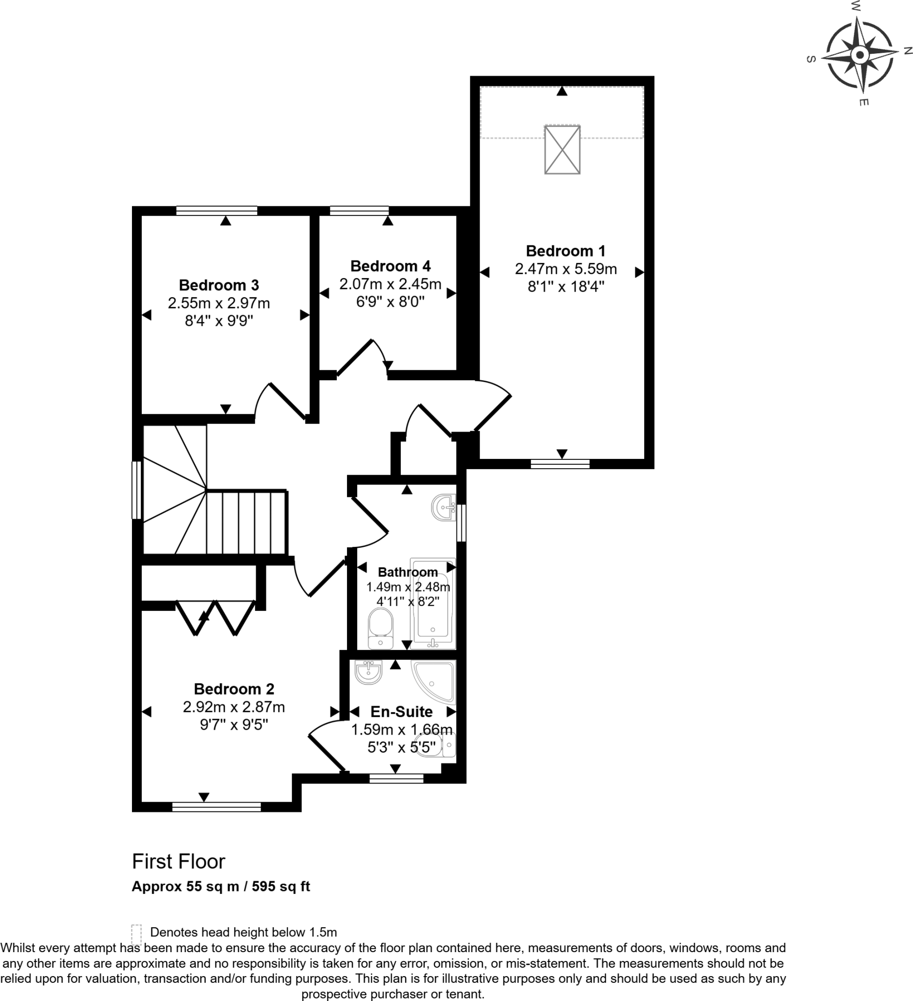 Church Road, Bishopstoke, Hampshire floorplan