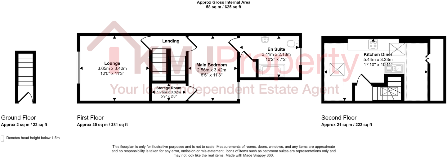 Denbigh Road, Tunbridge Wells floorplan