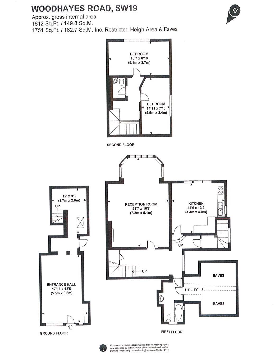 Woodhayes Road, Wimbledon, SW19 floorplan