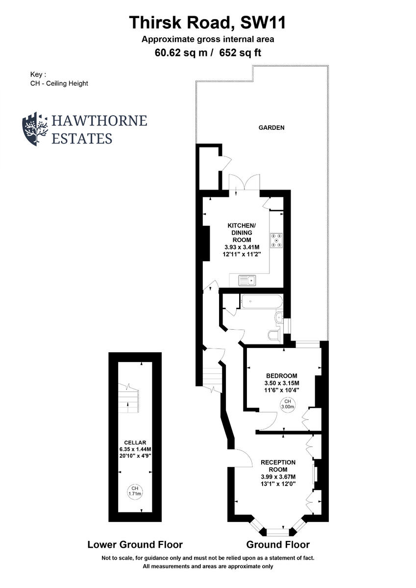 Thirsk Road, London, SW11 floorplan